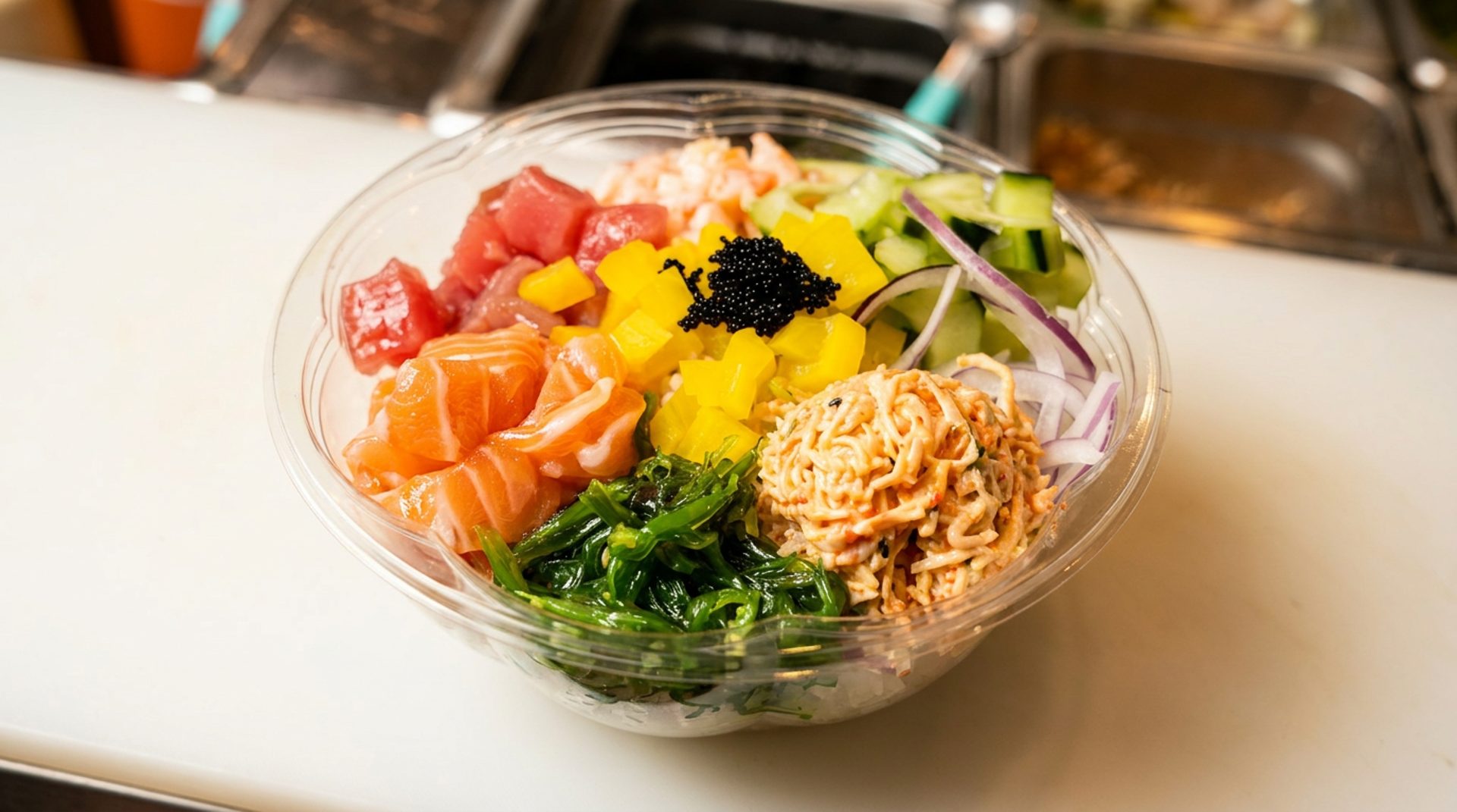 Fresh poke, built your way in Vegas